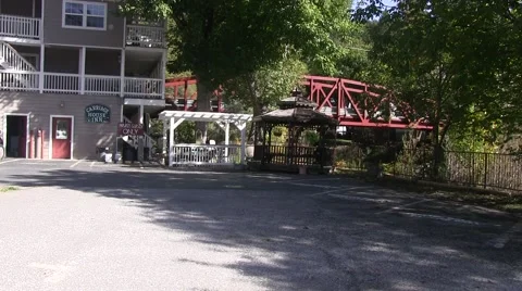 Hotel on the river Video stock 42927951