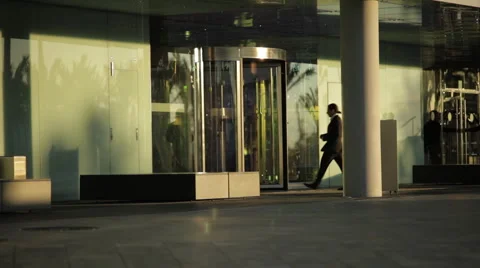 Hotel rolling door Stock Footage 926216