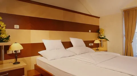 Hotel room Stock Footage 1812537