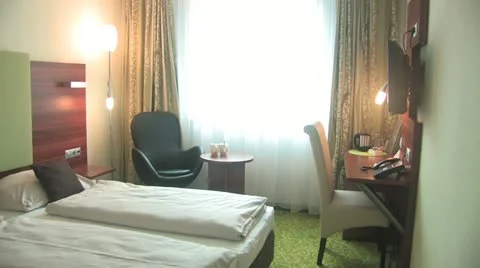 Hotel room Stock Footage 12405525