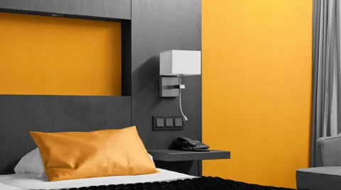 The hotel room Stock Footage 35252793