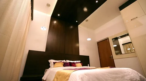 Hotel Room Stock Footage 40344819