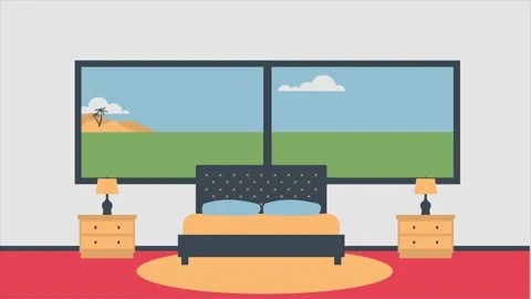 Hotel Room Stock Footage 289732799