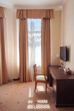 Hotel room interior Foto stock