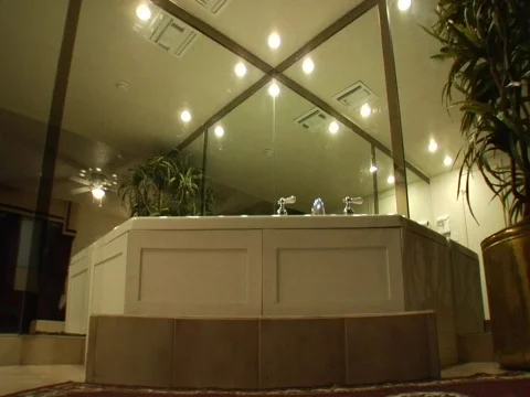 Hotel Room Jacuzzi 01 Stock Footage 321403