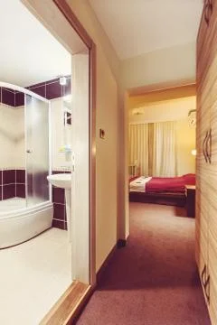 Hotel room Foto stock