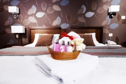 Hotel room. Stock Photos