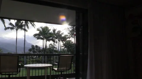 Hotel room view Stock Footage 35194595