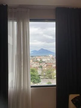 HOTEL ROOM WITH VIEW Stock Photos