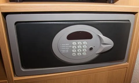 Hotel safe Stock Photos