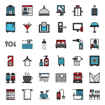 Hotel Service Stock Illustration
