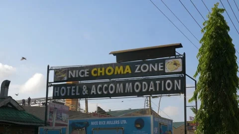 Hotel sign post Stock Footage 151147777