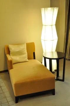 Hotel sofa Stock Photos
