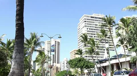 Hotel street Stock Footage 8993211