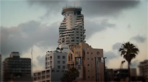 Of hotel Tel Aviv Video stock 40014473