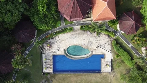 Hotel topdown ascend Stock Footage 329942757