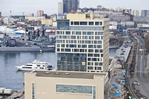 Hotel under construction Stock Photos