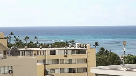 Hotel View Stock Footage 8995486