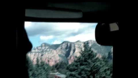 Hotel View of Red Rocks Stock Footage 276291351