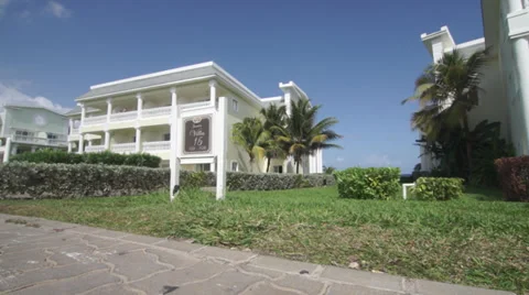 Hotel Villa in Jamaica Stock Footage