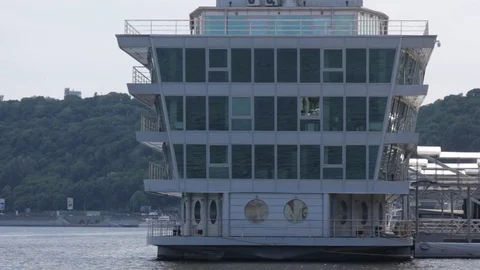 Hotel on the Water Stock Footage