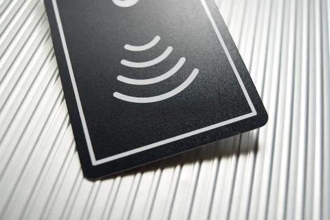 Hotel wireless card Stock Photos