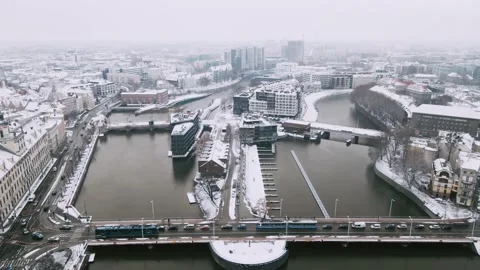 Hotels and odra Stock Footage 226943513