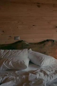 Hotels bed Foto stock