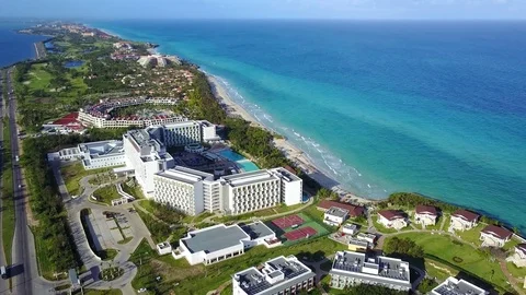 Hotels on the island Video stock 84250584
