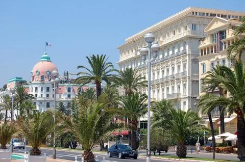 Hotels side by side - Nice Stock Photos