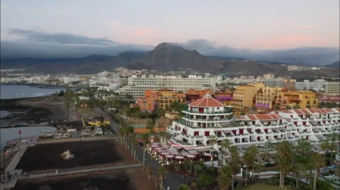 Hotels of Tenerife Video stock 101186813