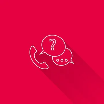 Hotline icon 스톡 일러스트