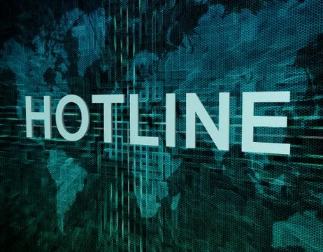 Hotline Stock Illustration