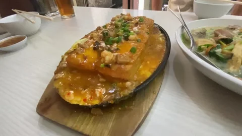 Hotplate tofu Stock Footage 323144333