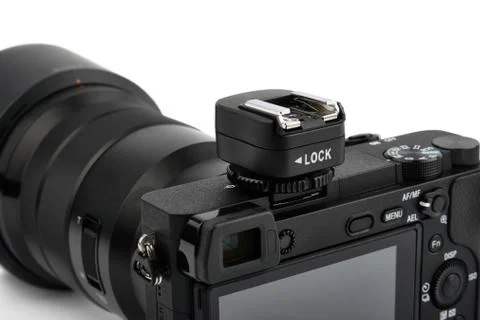 Hotshoe adapter Stock Photos