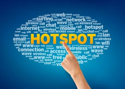 Hotspot Stock Illustration
