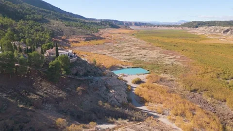 Hotsprings in Spain Stock Footage 281273568