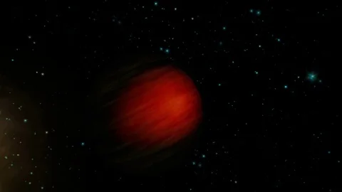 Hottest Planet in the Universe Stock Footage 73341010