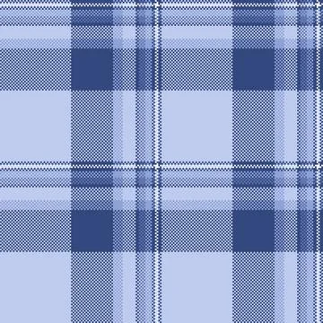 Hounds tooth seamless vector pattern, continuity plaid check fabric. Colour.. Illustrazione stock