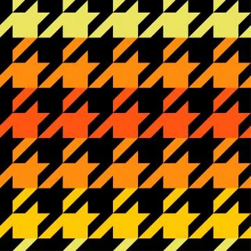 Houndstooth hound tooth pattern design Stock Illustration