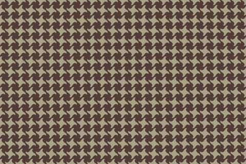Houndstooth houndstooth pattern over print two. Grunge classic to present w.. Stock Illustration