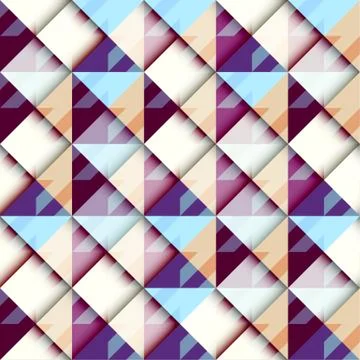 Houndstooth pattern on abstract geometric background. Illustrazione stock