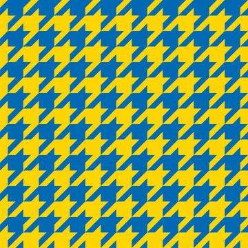 Houndstooth Seamless Pattern Stock Illustration