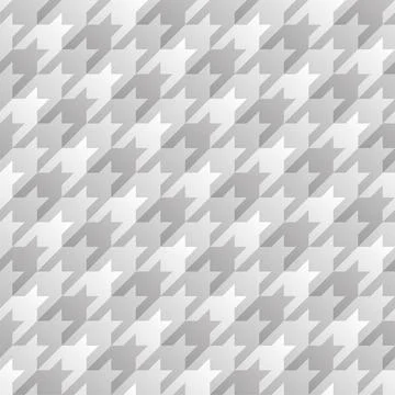 Houndstooth Seamless Pattern Stock Illustration