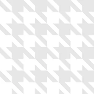 Houndstooth Seamless Pattern Illustrazione stock