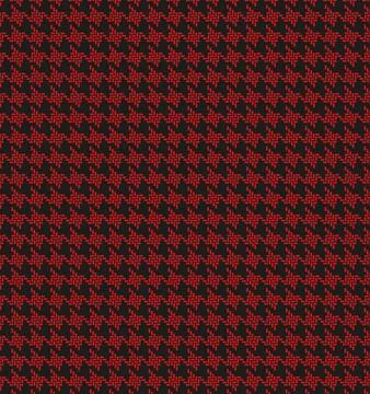 Houndstooth seamless pattern. Vintage textile texture. crowbars images pattern Stock Illustration