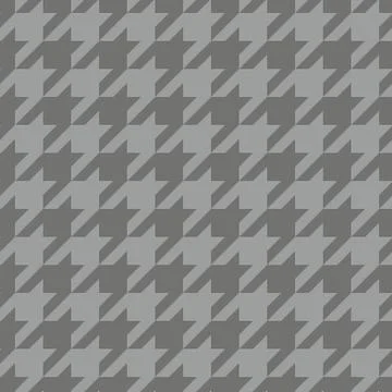 Houndstooth seamless vector pattern Illustrazione stock
