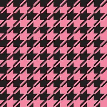 Houndstooth vector seamless pattern. Houndstooth background Illustrazione stock