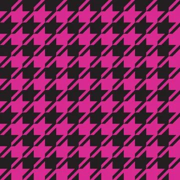 Houndstooth vector seamless pattern. Houndstooth background Illustrazione stock