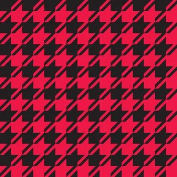 Houndstooth vector seamless pattern. Houndstooth background Stock Illustration